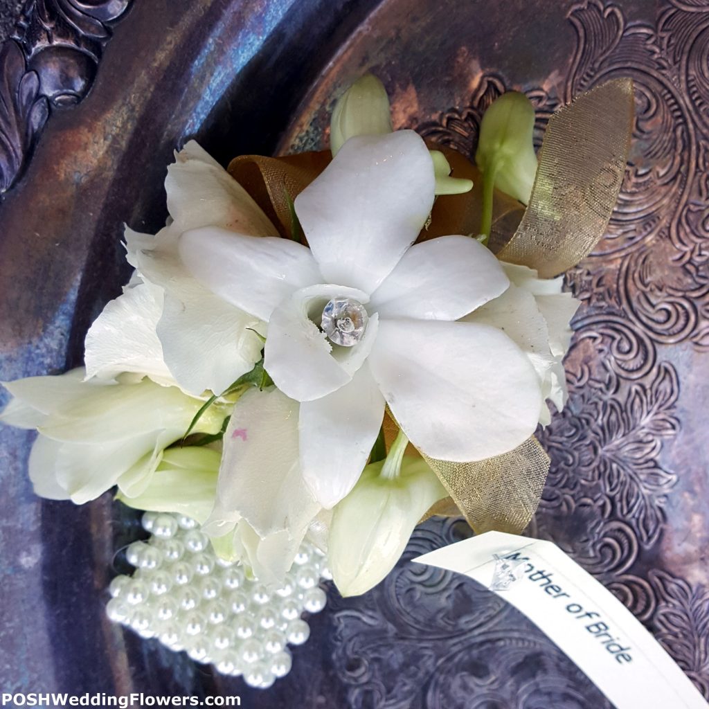 Mother's wrist corsage