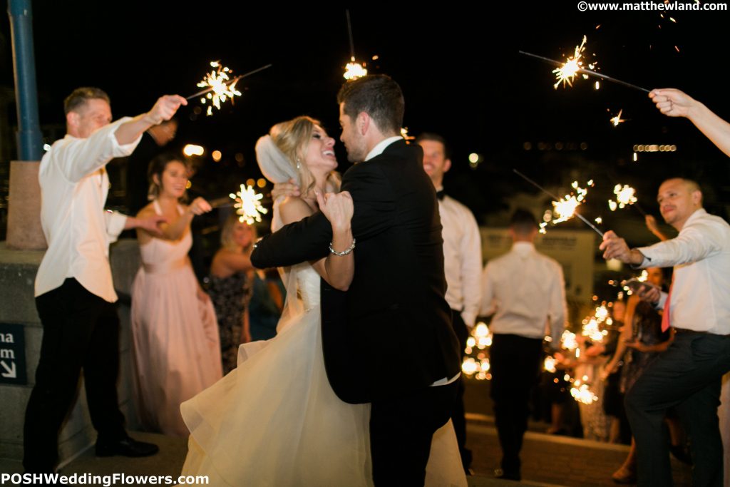 Sparkler sendoff - Congratulations Blair & Michael!!